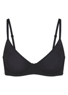 Skims Unlined Stretch-jersey Demi bra Black