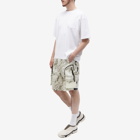 A-COLD-WALL* Men's Overset Tech Shorts in Marble Print
