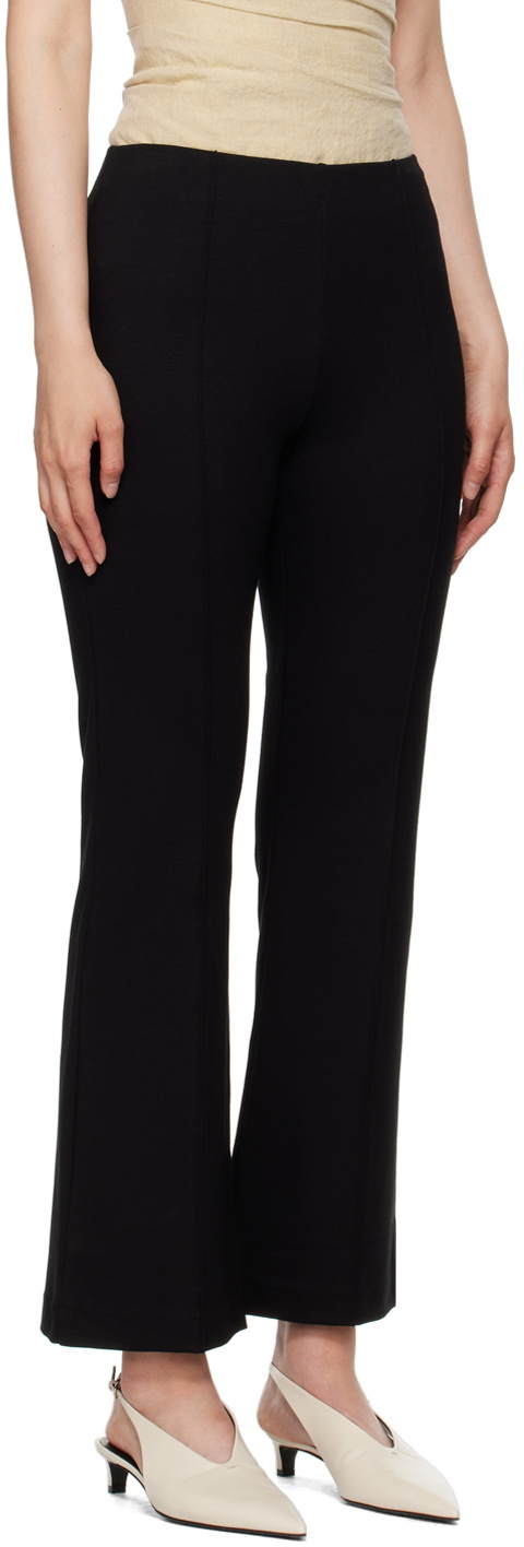 BITE Black Flared Trousers