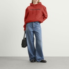 Ahluwalia Women's Logo Hoodie in Rust