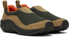 Merrell 1TRL Green & Tan Jungle Moc Breeze SE Loafers