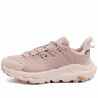 Hoka One One Kaha 2 Low GTX Sneakers in Pale Mauve/Peach Whip