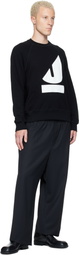 UNDERCOVER Black Logo U Sweatshirt