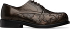 Stefan Cooke Brown Star Square Toe Derbys