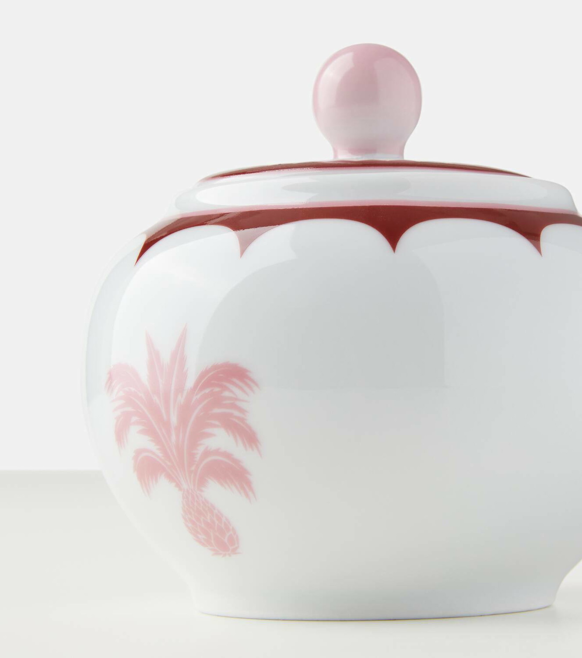 Aquazzura Casa Jaipur porcelain sugar bowl