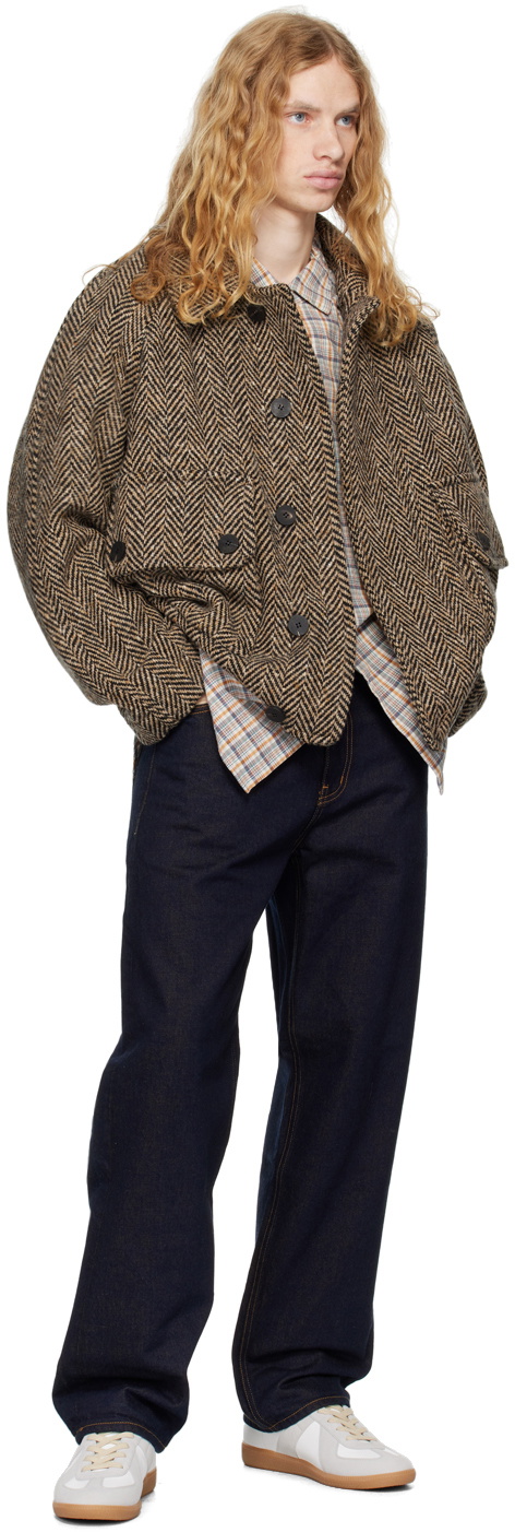 DOCUMENT Beige Donegal Jacket
