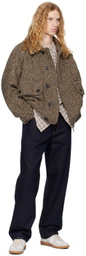 DOCUMENT Beige Donegal Jacket