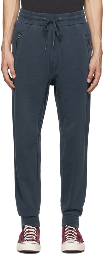 Photo: Ksubi Navy 4 X 4 Trak Lounge Pants