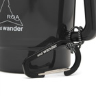 and wander Men's x ROA Logo Mug in Black 