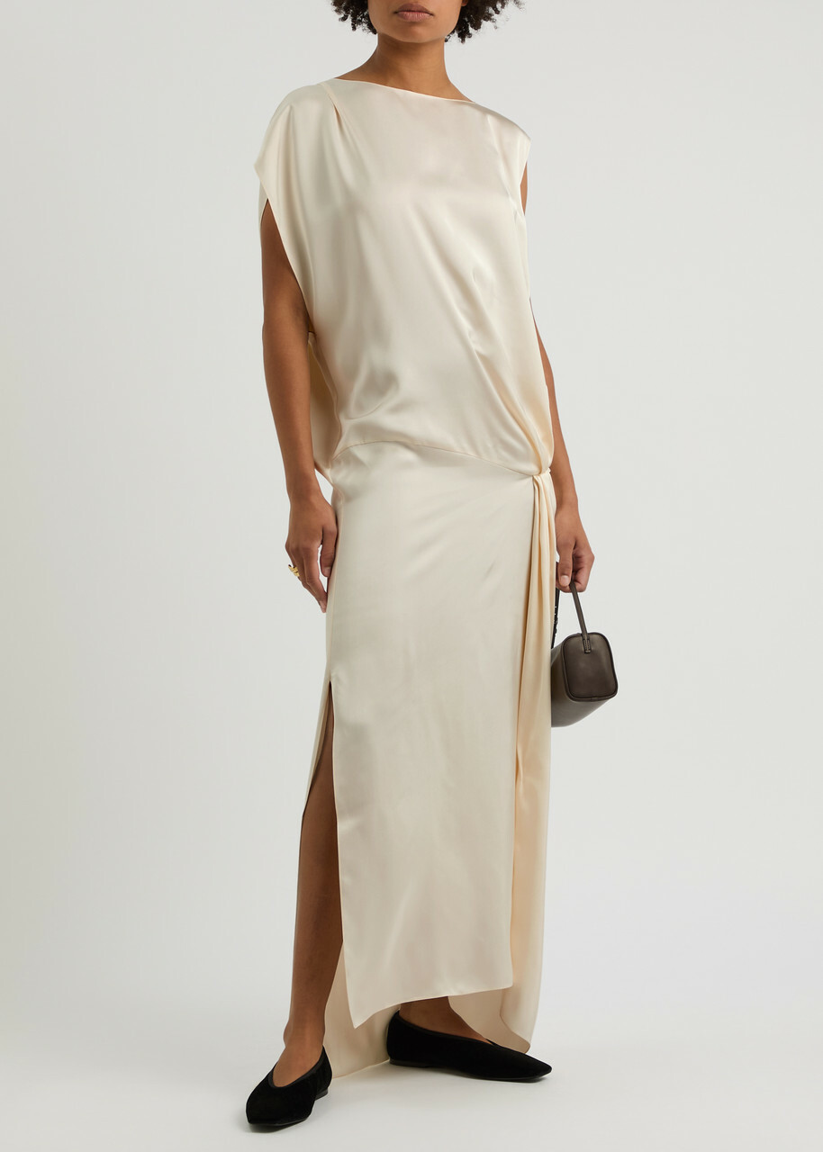 the row satin dress The Row - Kole satin maxi dress