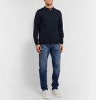 Hugo Boss - Virgin Wool Polo Shirt - Blue