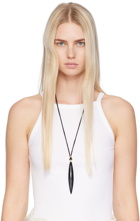 Sophie Buhai Black Onyx Crevice Pendant Necklace