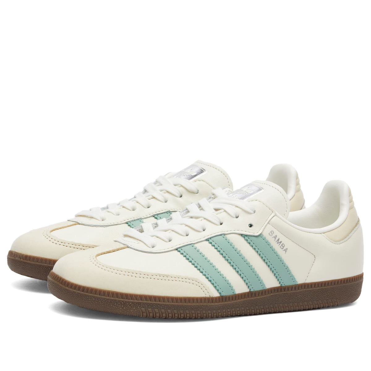 adidas gazelle silver green womens ADIDAS SAMBA GOLF -- GREEN – New York Golf Center main image 1