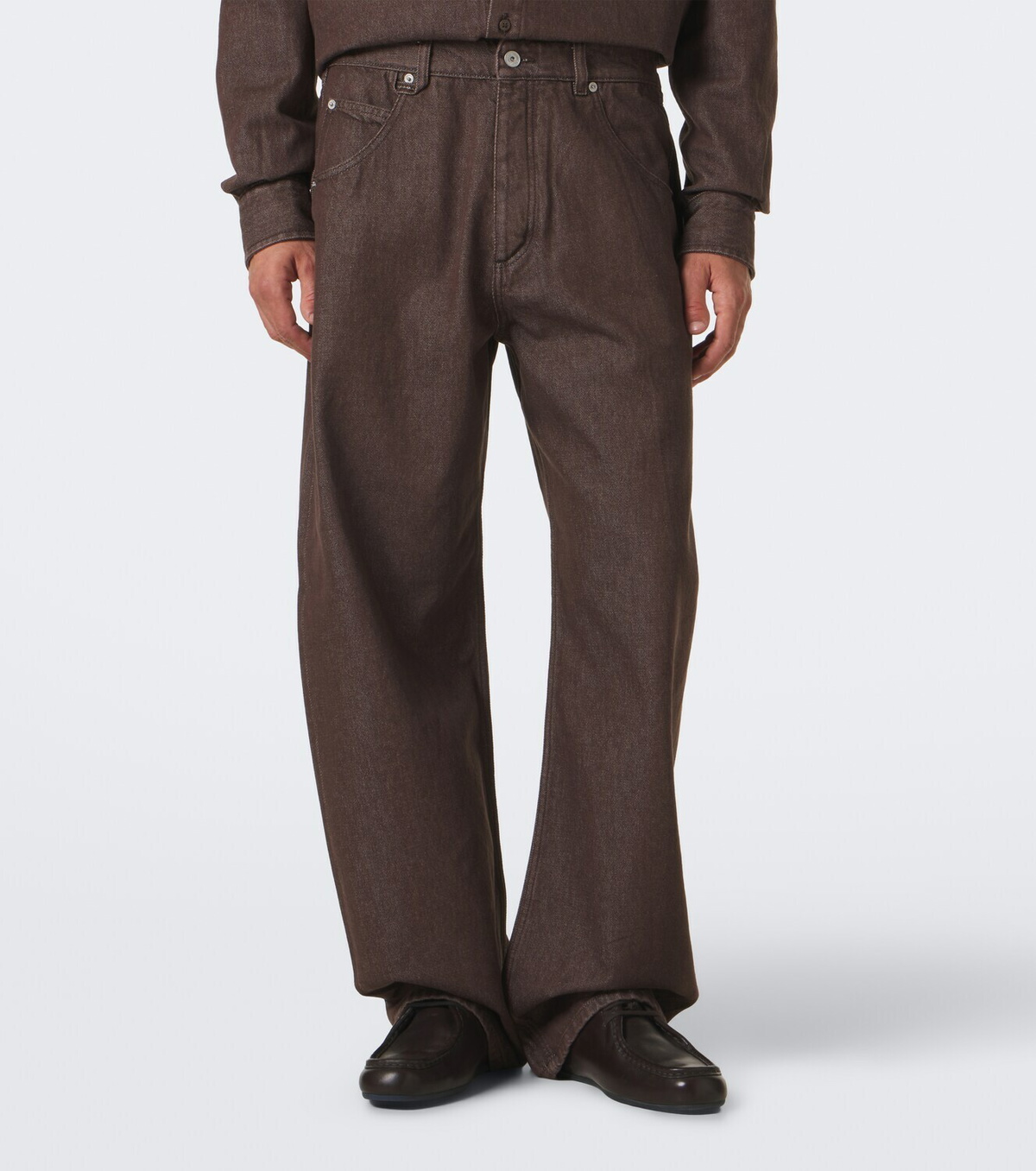 Jacquemus De-Nîmes Tempo barrel-leg jeans
