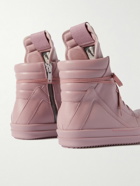 Rick Owens - Geobasket Leather High-Top Sneakers - Pink