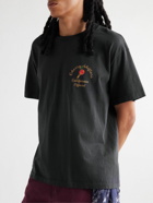 CHERRY LA - Logo-Print Cotton-Jersey T-Shirt - Black