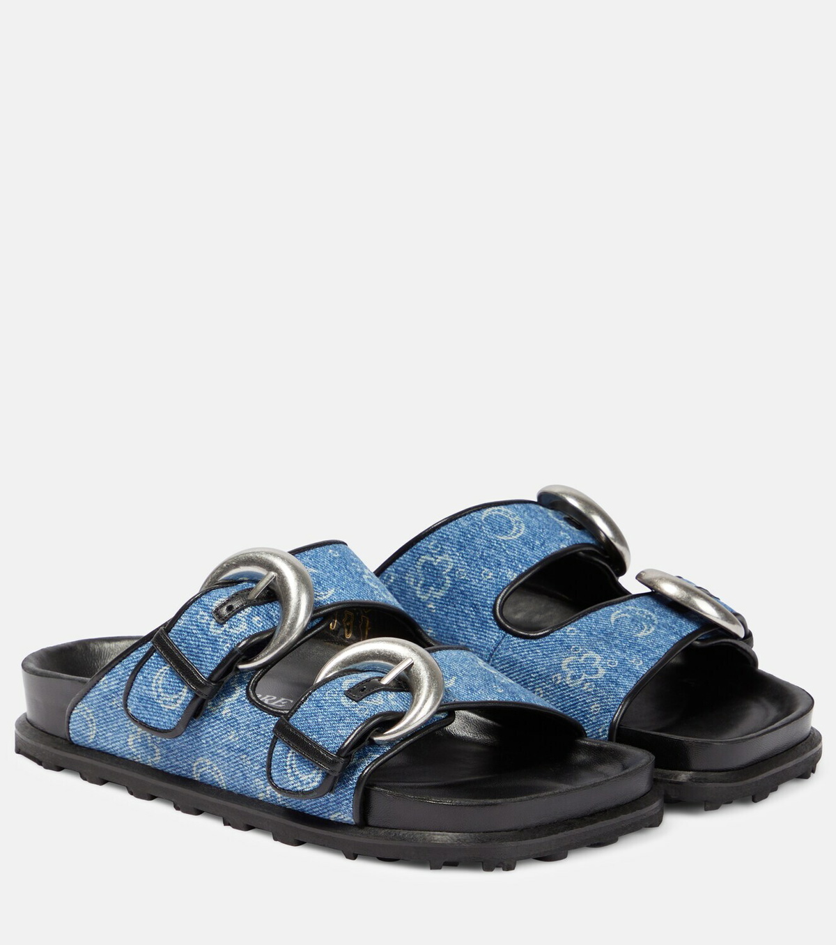 Marine Serre Denim sandals Marine Serre