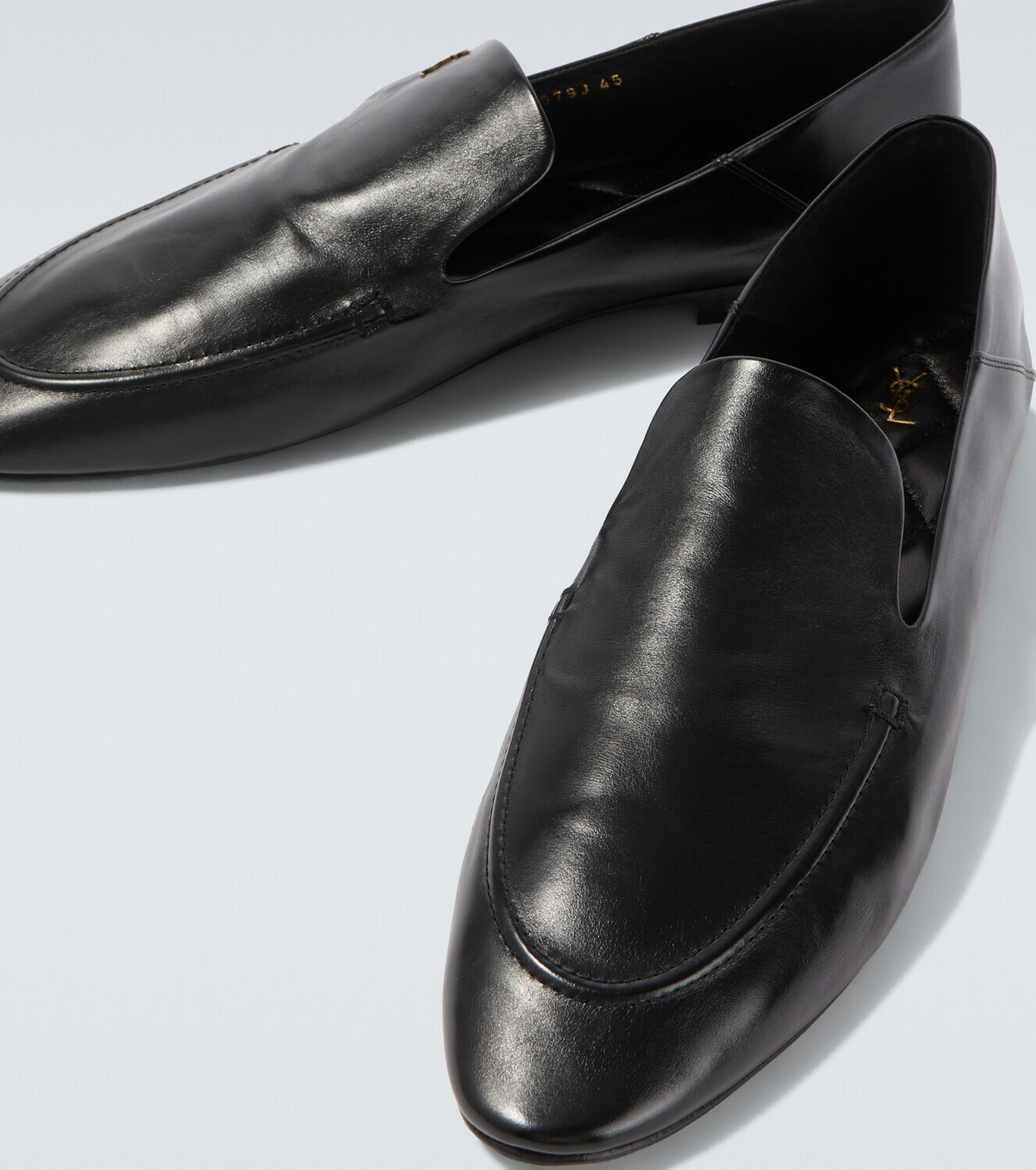 Saint Laurent Alain convertible leather loafers