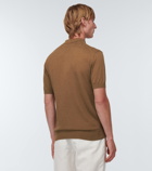 Orlebar Brown - Burnham cotton and silk polo shirt
