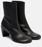 Dries Van Noten 65 leather ankle boots