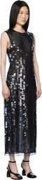 16Arlington Black Tovia Midi Dress