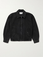AGOLDE - Torres Organic and Recycled-Denim Blouson Jacket - Black