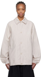 CASEY CASEY Beige Peche Blouson Jacket