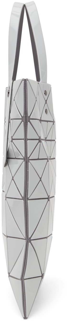 Bao Bao Issey Miyake Grey Lucent Pixel Tote Bao Bao Issey Miyake