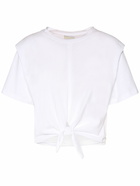 ISABEL MARANT - Zelikia Self-tie Cotton T-shirt