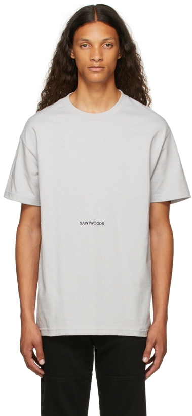 Photo: Saintwoods Grey Logo T-Shirt