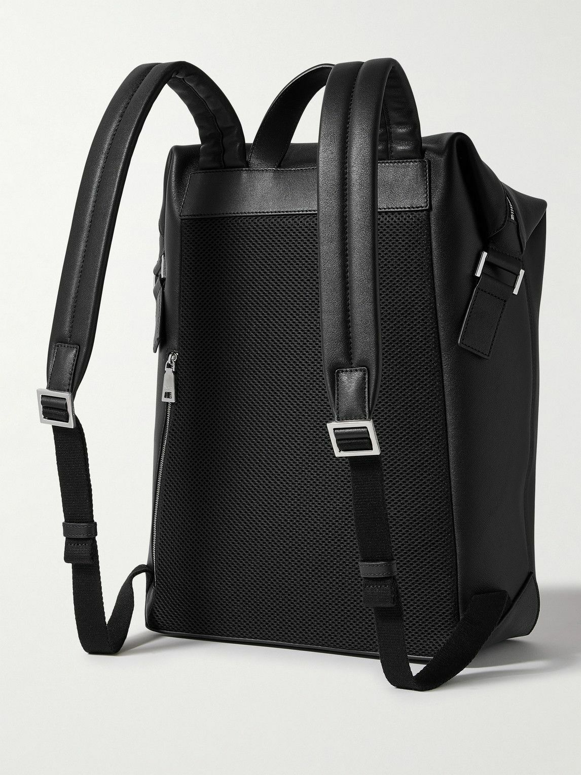 Mulberry - Rye Full-Grain Leather Backpack