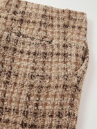 Auralee - Homespun Straight-Leg Wool-Blend Tweed Trousers - Neutrals