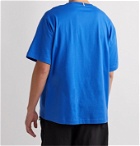 MCQ - Printed Cotton-Jersey T-Shirt - Blue