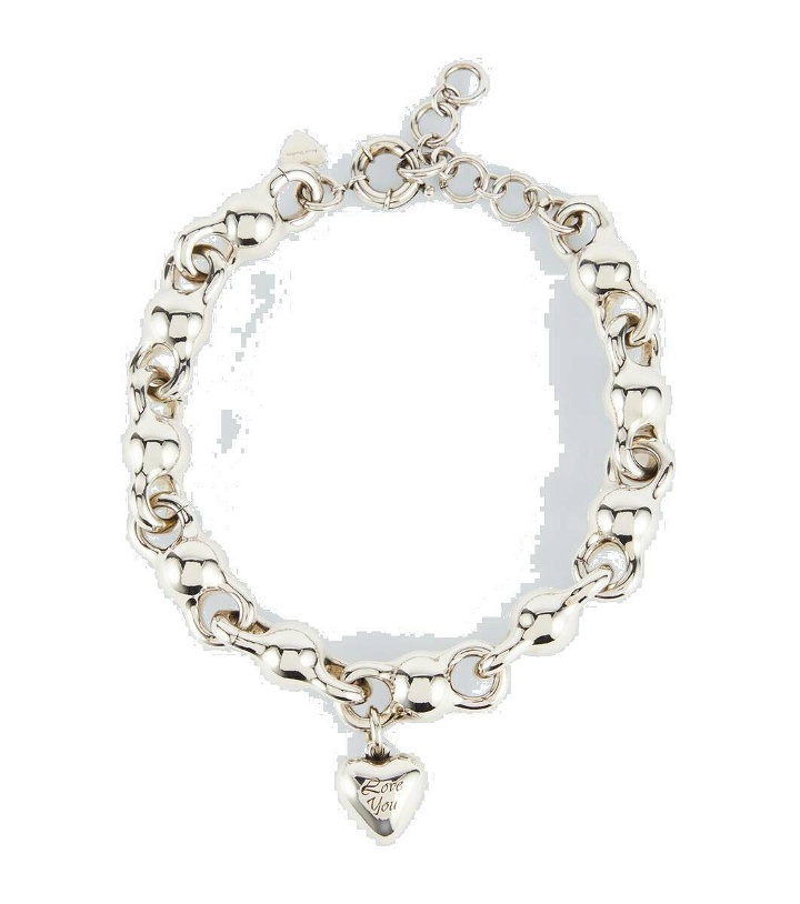 Photo: Acne Studios Heart charm chain necklace