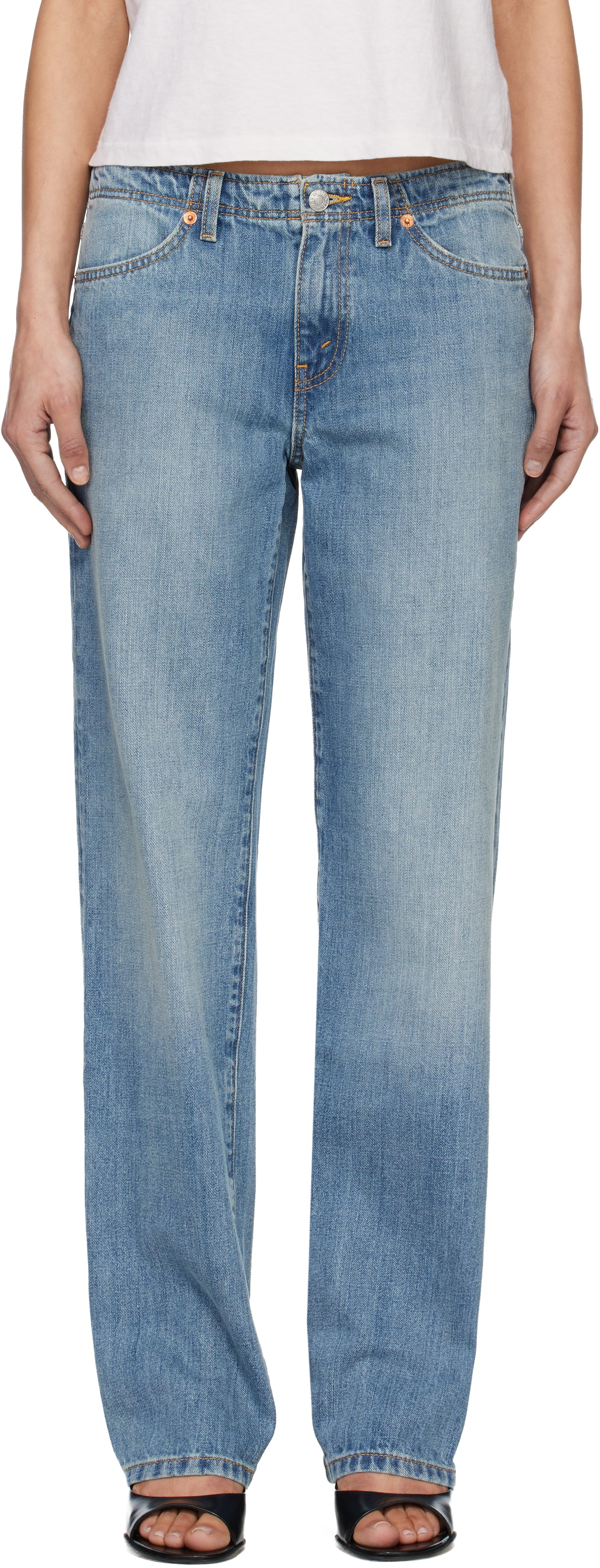 Re/Done Blue 'The Sanasa' Jeans