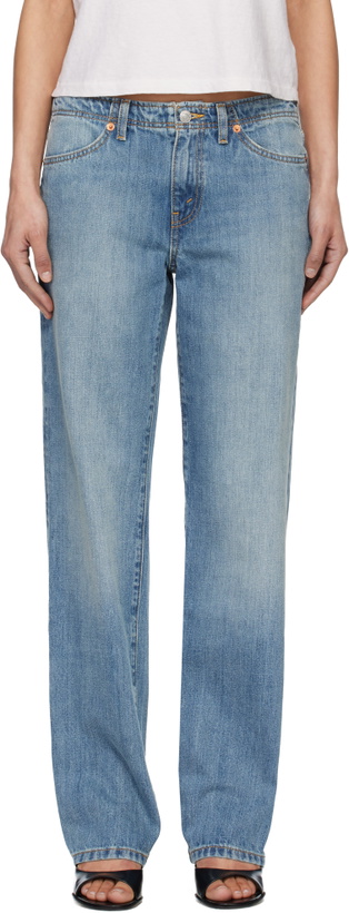 Photo: Re/Done Blue 'The Sanasa' Jeans