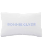Bonnie Clyde Big Trouble Sunglasses in Black/Blue