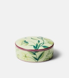 Ginori 1735 Florenza floral porcelain container