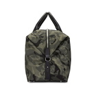 Alexander McQueen Green and Black Medium Holdall Camouflage Bag