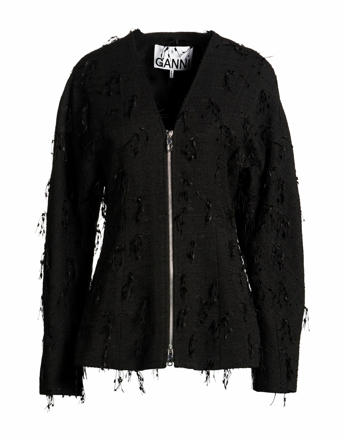 Ganni Womens Jacket in Black