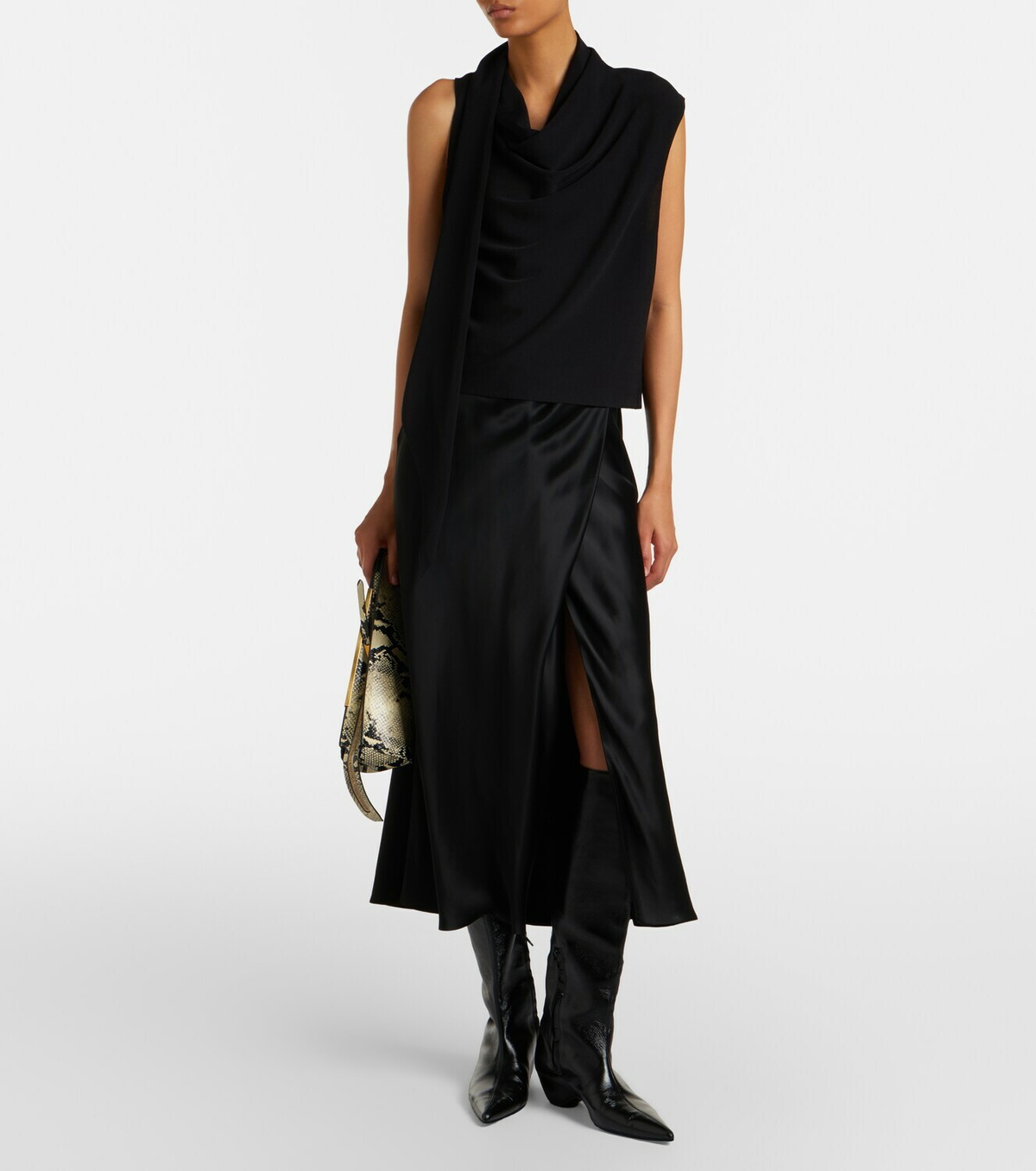 Altuzarra Tommy scarf-detail top