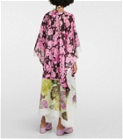 Dries Van Noten Printed cotton beach dress
