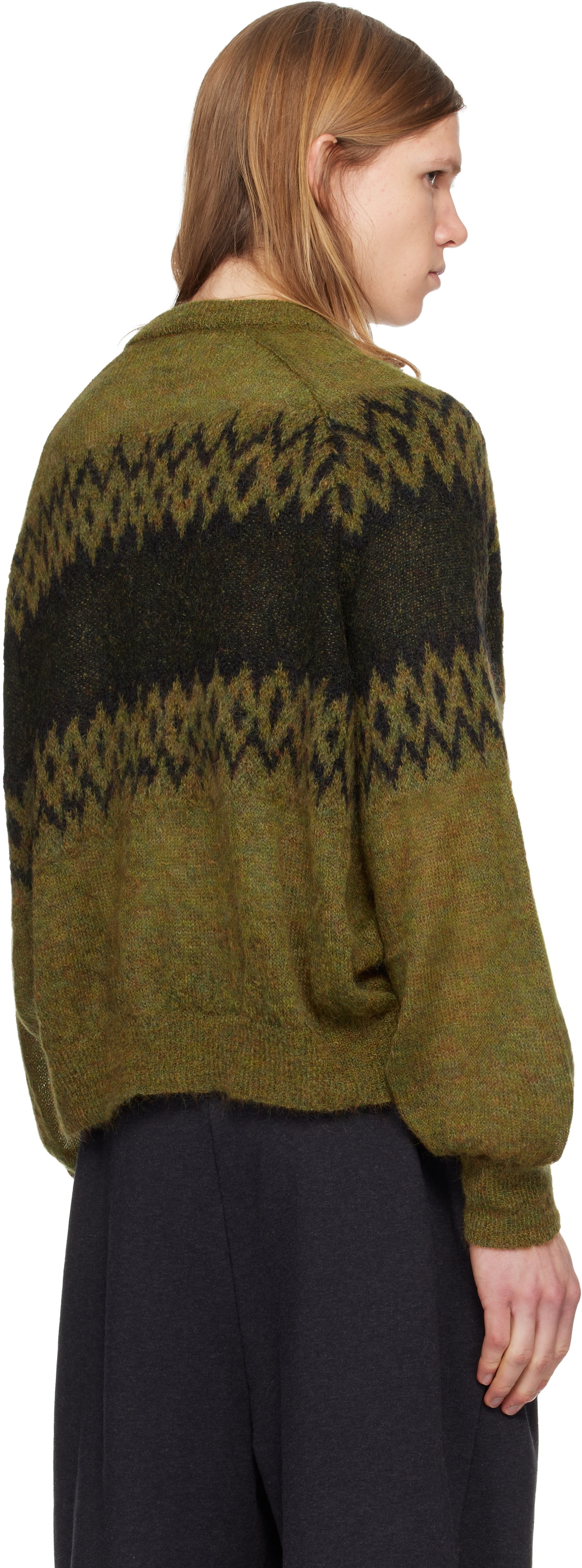 Magliano Yellow Christmas Cardigan