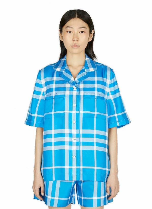 Photo: Burberry - Tierney Shirt in Blue