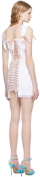 Pristine White Diana Corset Minidress