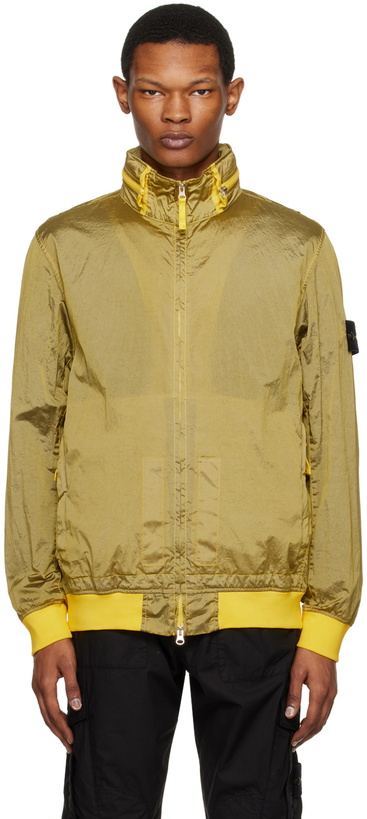 Photo: Stone Island Yellow Patch Jacket