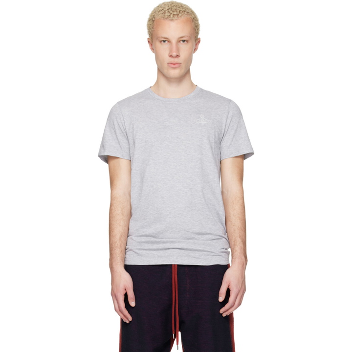 Photo: Vivienne Westwood Two-Pack Gray Cotton Jersey T-shirts