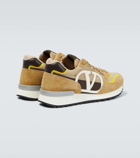 Valentino Garavani VLogo Pace leather-trimmed sneakers
