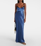 SIR Depeche Balconette satin gown