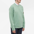 Stone Island Men's Lightweight Crew Sweat in Sage